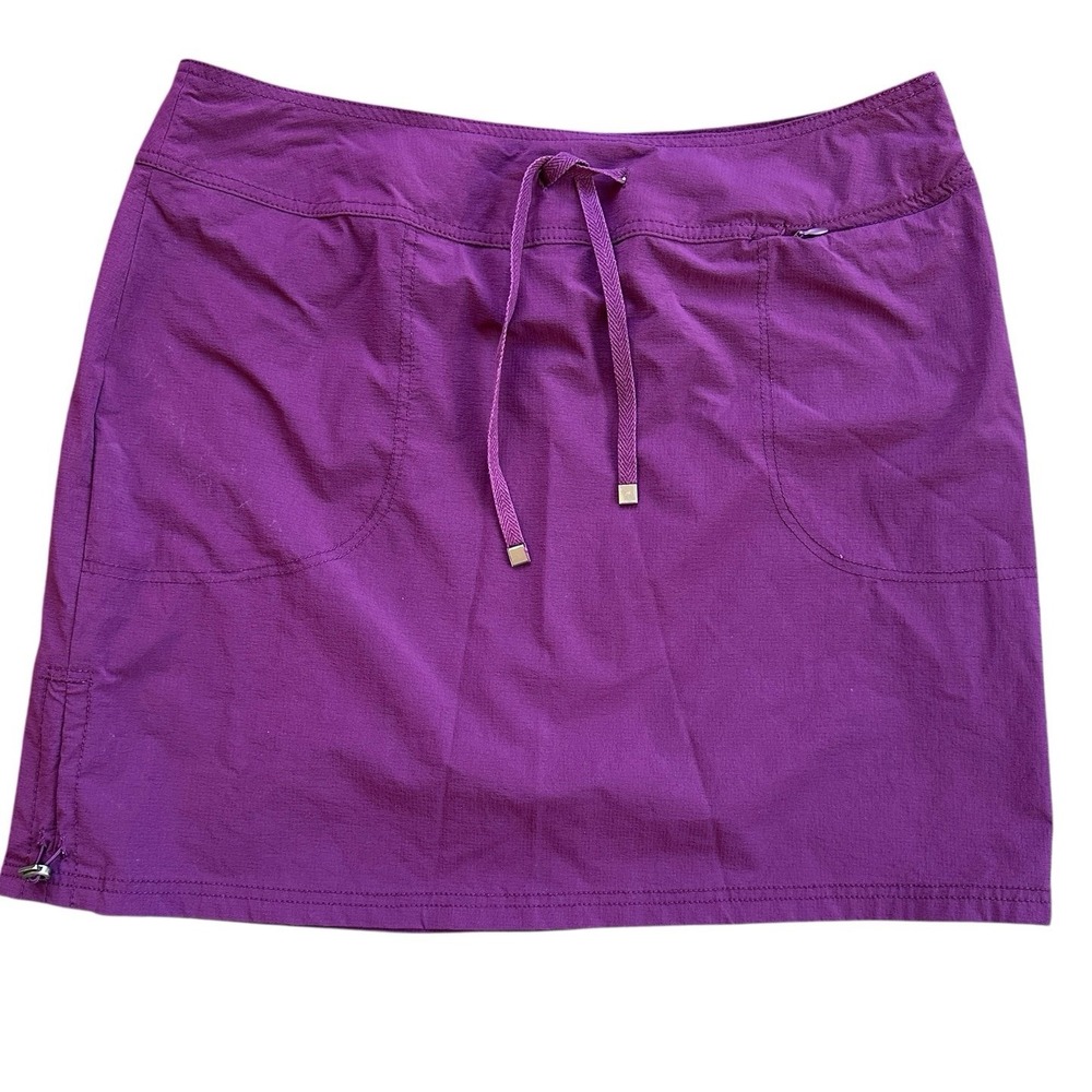 Green Tea Active‎ Skort Women XXL Purple Excellent Hiking Outdoor Utility Skirt